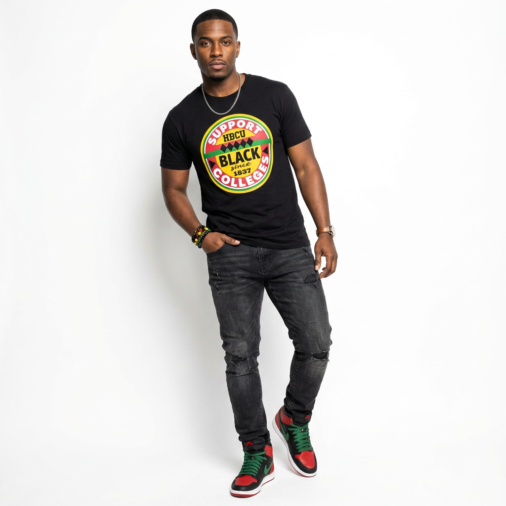 Support Black Colleges T-shirt Black Diamond Edition