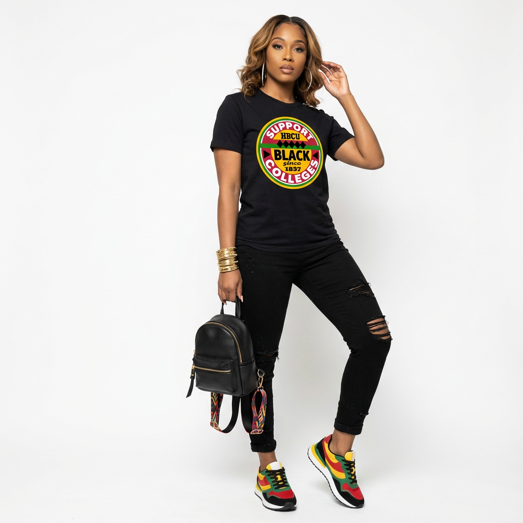 Support Black Colleges T-shirt Black Diamond Edition